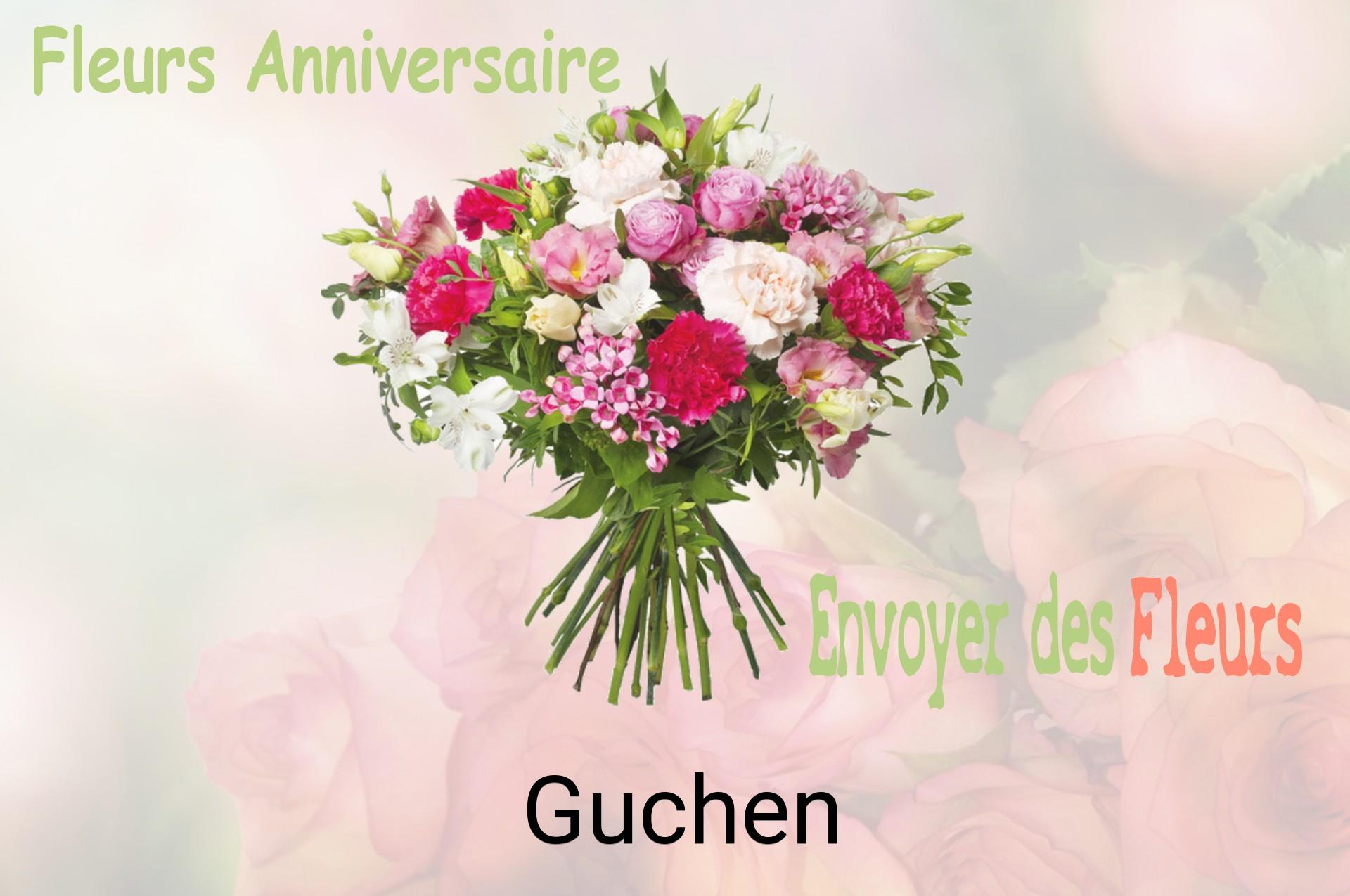 Bouquet de fleurs d’anniversaire livré à Guchen
