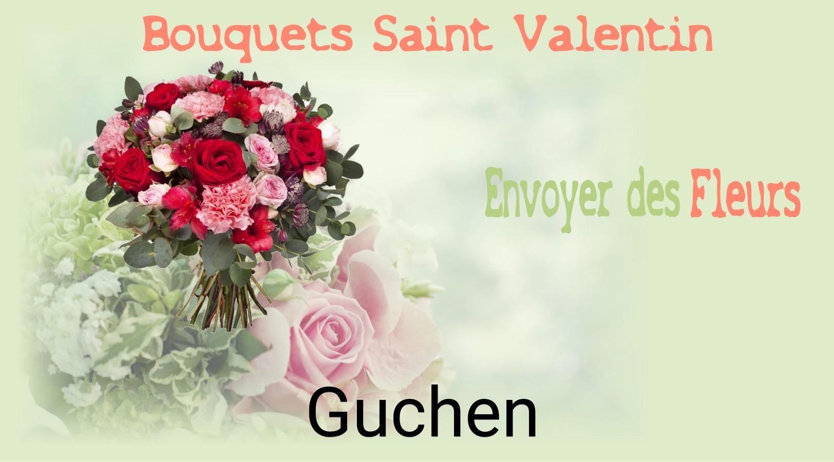 Roses de Saint-Valentin livrées à Guchen